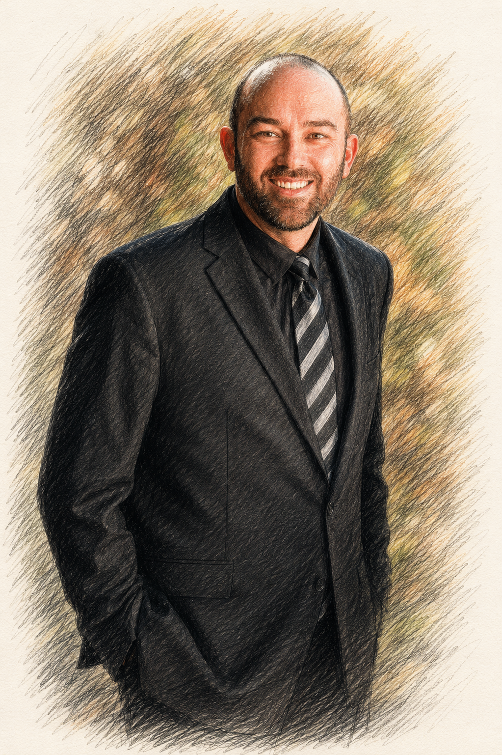 Portrait of Billy J Bailey